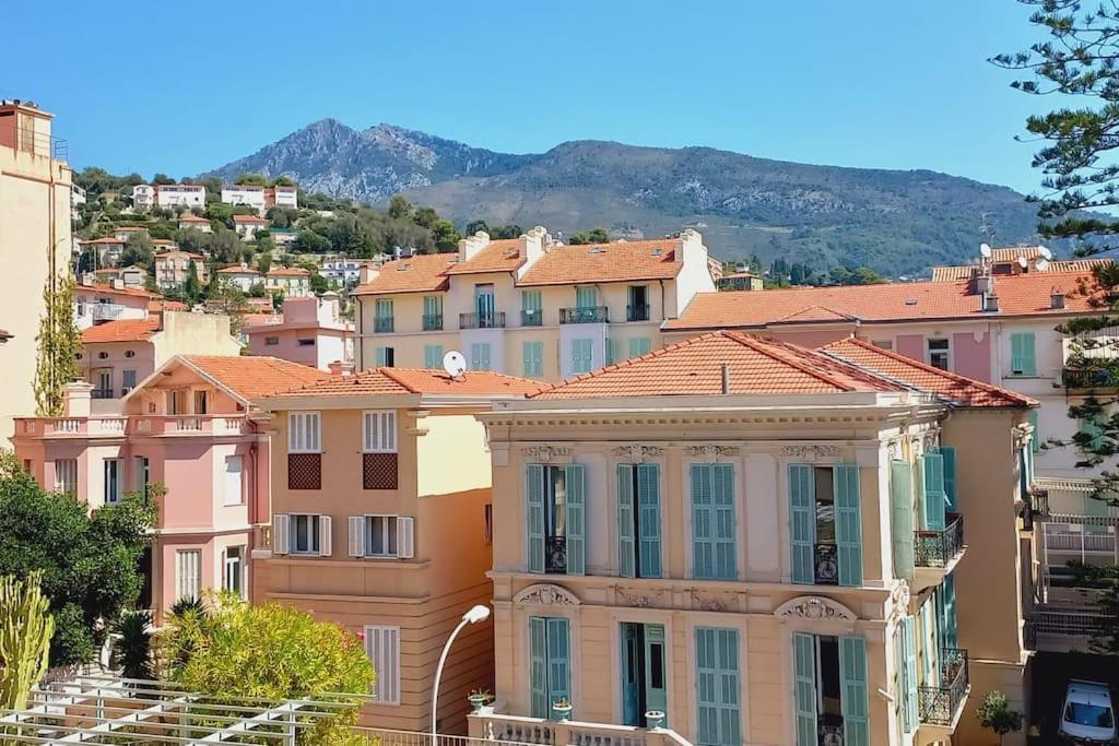 Immeuble Le Regency, Appartement 4 Pieces, 80 Metres De La Plage Menton Extérieur photo